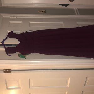 Lulus Make Me Move Dress in Burgundy